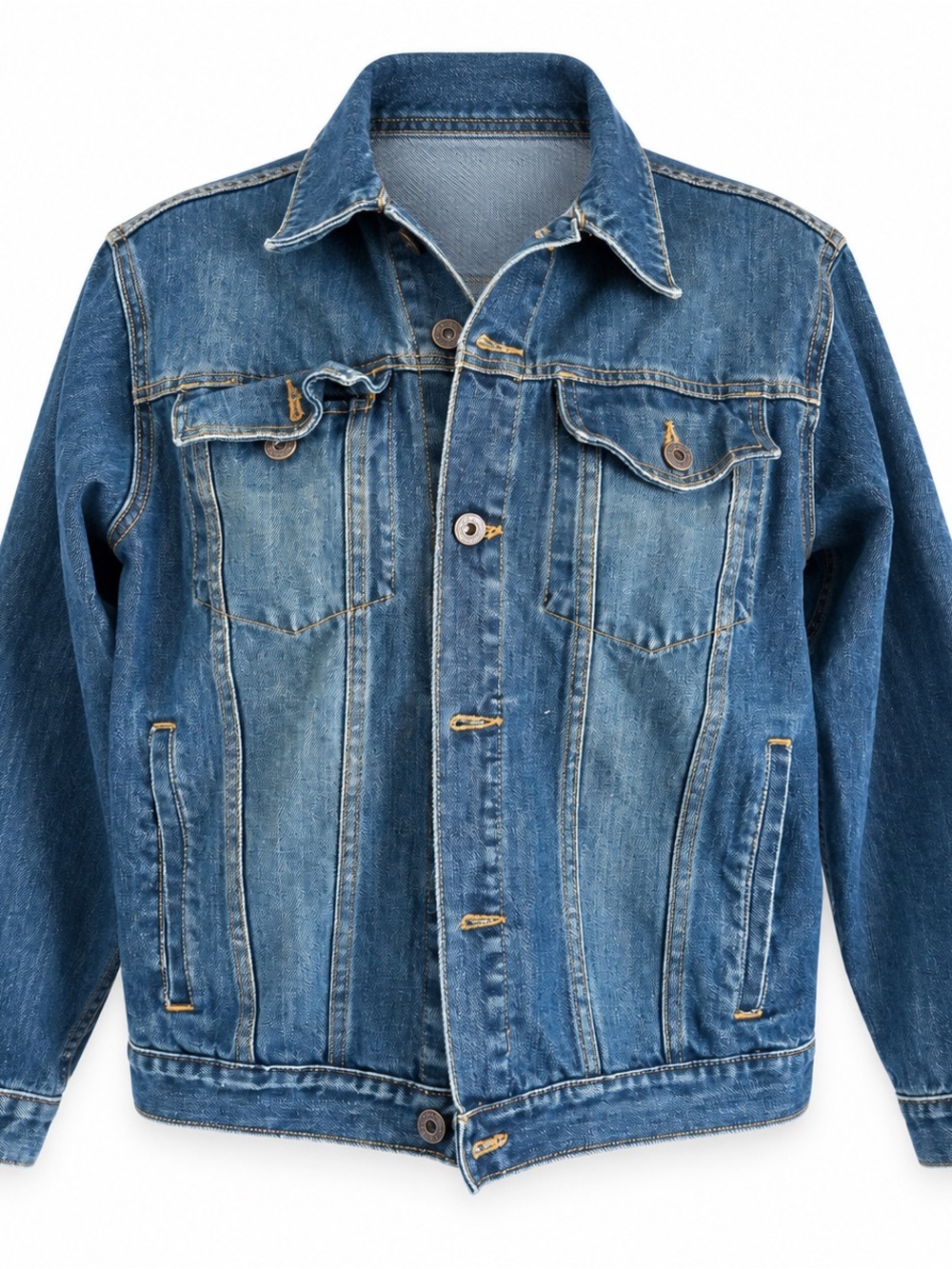 Classic Old Navy denim trucker jacket